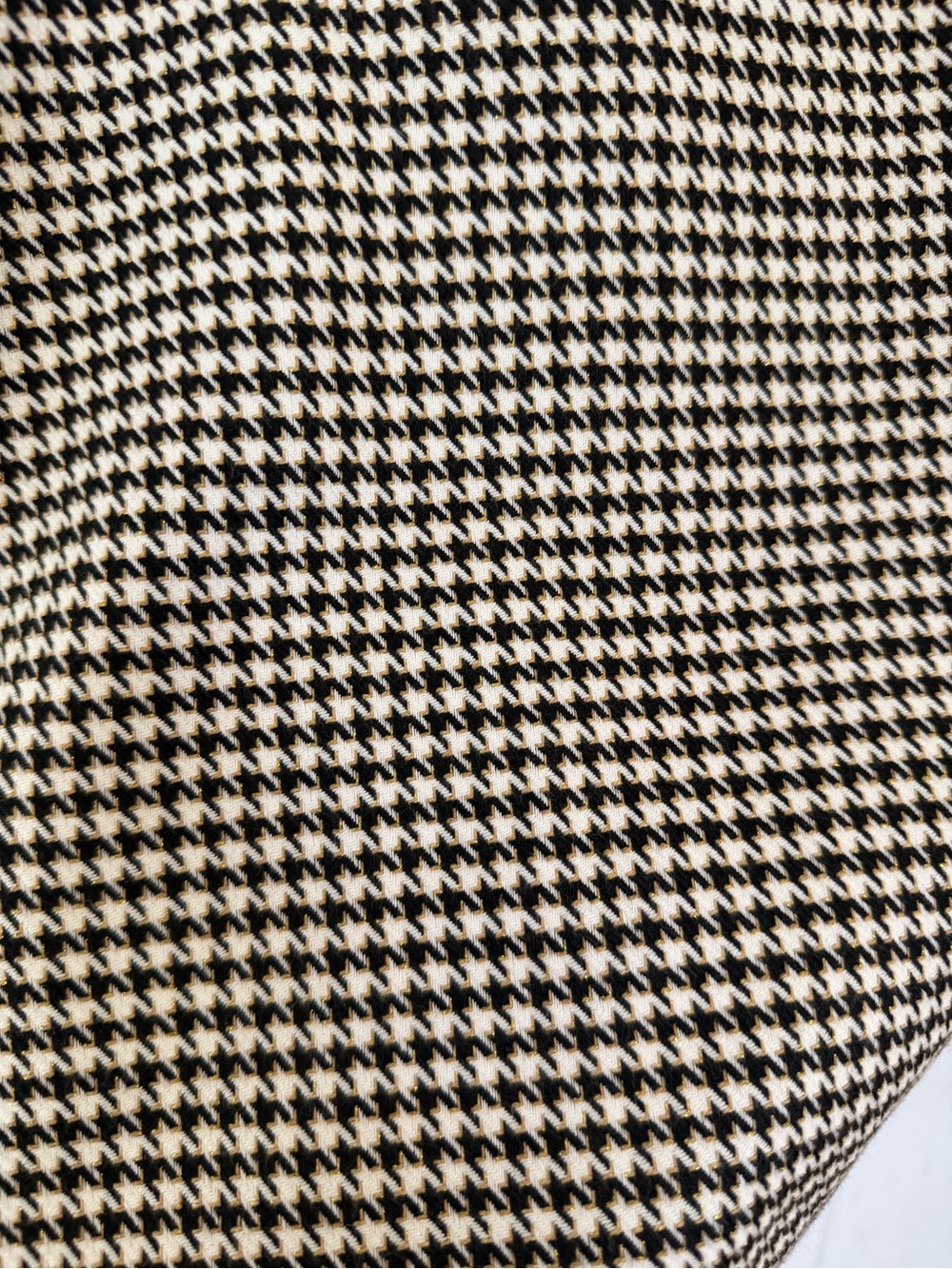 Reformation Houndstooth Shift Dress - Black & White - Picture 3 of 3